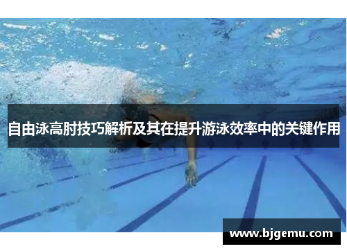 自由泳高肘技巧解析及其在提升游泳效率中的关键作用